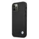 BMW Leather Deboss Case for iPhone 12 Pro Max - Black