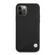 BMW Leather Deboss Case for iPhone 12 Pro Max - Black