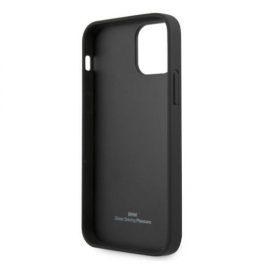 BMW Leather Deboss Case for iPhone 12 Pro Max - Black