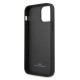BMW Leather Perforated Sides Case for iPhone 12 Pro Max - Black