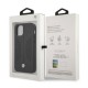 BMW Leather Perforated Sides Case for iPhone 12 Pro Max - Black
