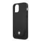 BMW Leather Perforate Case for iPhone 12 Pro Max - Black