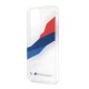 BMW Motorsport Tricolor Case for iPhone 12 Pro Max - Transparent