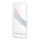 BMW Motorsport Tricolor Case for iPhone 12 Pro Max - Transparent