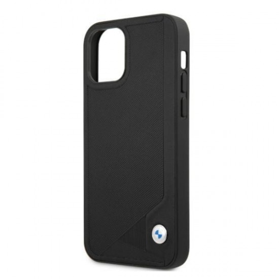 BMW Leather Deboss Case for iPhone 12 / iPhone 12 Pro - Black