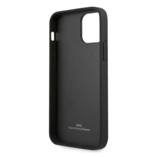BMW Leather Deboss Case for iPhone 12 / iPhone 12 Pro - Black
