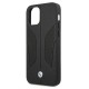 BMW Leather Perforated Sides Case for iPhone 12 / iPhone 12 Pro - Black