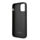BMW Leather Perforated Sides Case for iPhone 12 / iPhone 12 Pro - Black