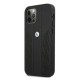 BMW Leather Curve Perforate Case for iPhone 12 / iPhone 12 Pro - Black