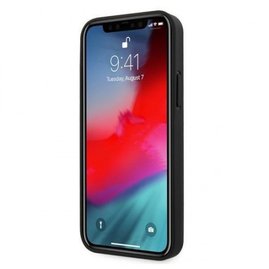 BMW Leather Perforate Case for iPhone 12 / iPhone 12 Pro - Black