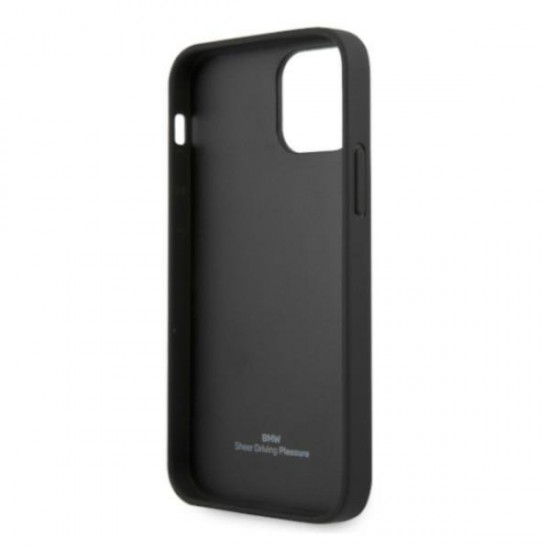 BMW Leather Perforate Case for iPhone 12 / iPhone 12 Pro - Black