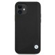 BMW Leather Deboss case for iPhone 12 mini - black