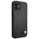 BMW Leather Deboss case for iPhone 12 mini - black