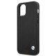 BMW Leather Deboss case for iPhone 12 mini - black