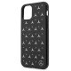 Mercedes Silver Stars Pattern Case for iPhone 11 / Xr - Black