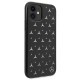 Mercedes Silver Stars Pattern Case for iPhone 11 / Xr - Black