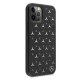 Mercedes Silver Stars Pattern Case for iPhone 12 Pro Max - Black