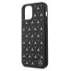 Mercedes Silver Stars Pattern Case for iPhone 12 Pro Max - Black