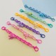 Color Chain (rope) colorful chain phone holder pendant for backpack wallet blue