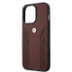 BMW Leather Curve Perforate Case for iPhone 13 Pro / iPhone 13 - Red