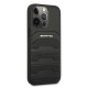 AMG Leather Debossed Lines case for iPhone 13 Pro / iPhone 13 - black