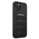 AMG Leather Debossed Lines case for iPhone 13 mini - black