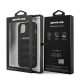 AMG Leather Debossed Lines case for iPhone 13 mini - black