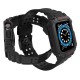 Protect Strap Band for Apple Watch 38/40/41mm Armored Case Strap - Black