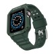 Protect Strap Band for Apple Watch 42/44/45mm Armored Case Strap - Green