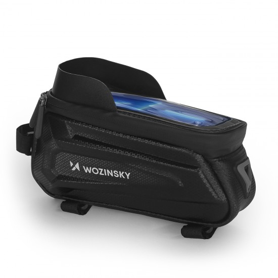 Wozinsky Bike Frame Bag with Phone Case 1.7L Black (WBB28BK)