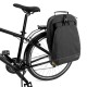 Wozinsky bicycle trunk bag, bicycle backpack with frame, 2-in-1, 40l, black (WBB33BK)
