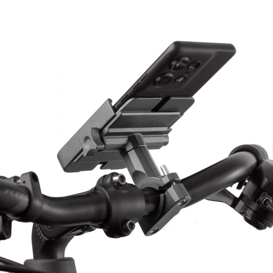 Wozinsky metal bicycle phone holder, scooters black (WBHBK3)