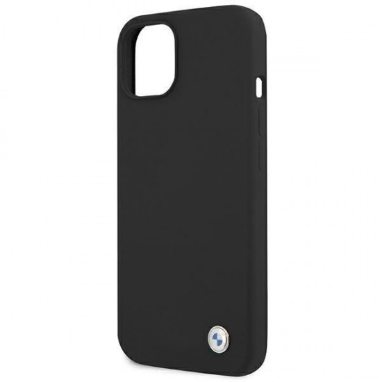 BMW Silicone Signature Case for iPhone 13 mini - Black