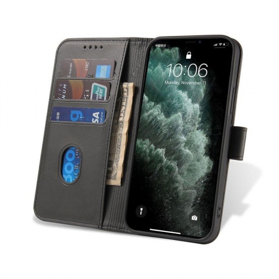 Magnet Case elegant case case cover with a flap and stand function Honor Magic3 black