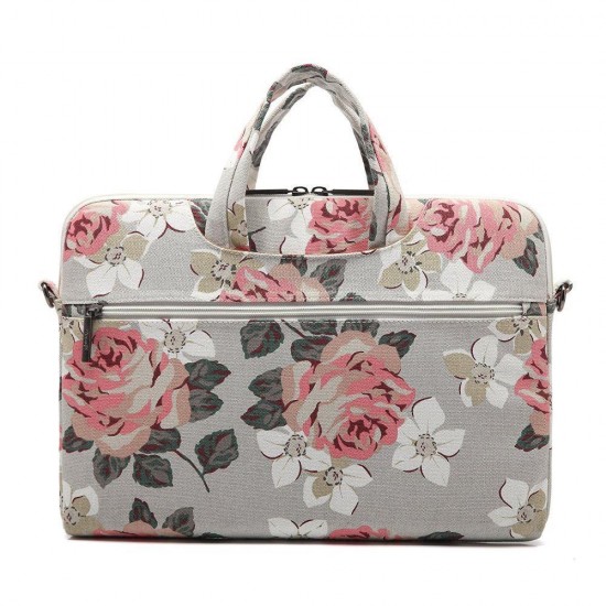Canvaslife Briefcase Laptop Bag 15-16'' - White/Pink