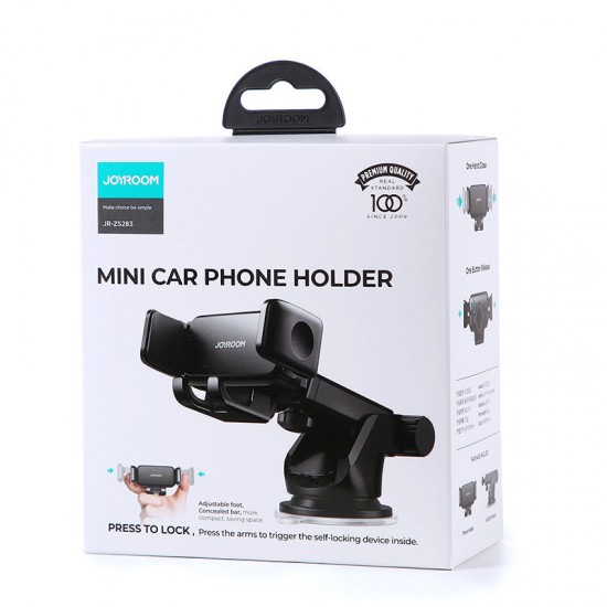 Joyroom Car Smartphone Holder for Dashboard Black (JR-ZS283)