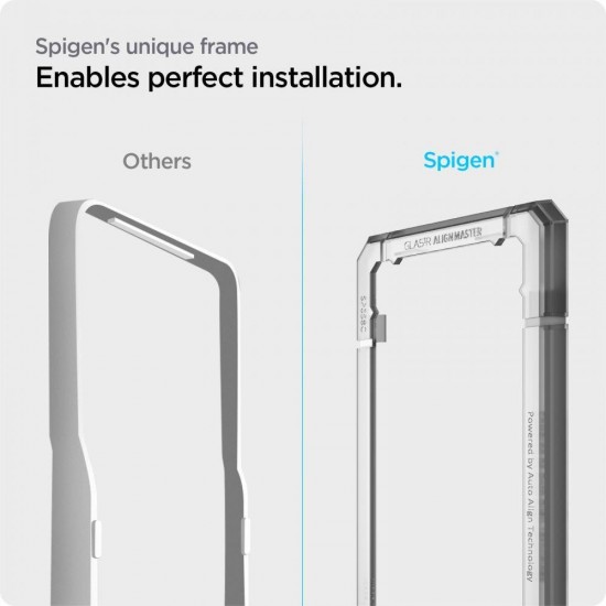 Spigen ALM Glas.tR tempered glass for Samsung Galaxy S21 FE - 2 pcs.