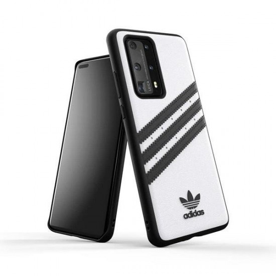 Adidas OR Molded Case PU for Huawei P40 - Black and White
