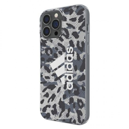 Adidas OR SnapCase Leopard Case for iPhone 13 Pro / iPhone 13 - Gray