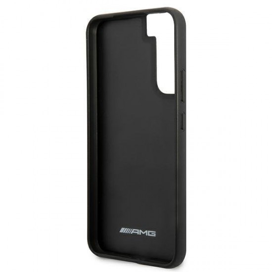 AMG Carbon Stripe&Embossed Case for Samsung Galaxy S22+ - Black