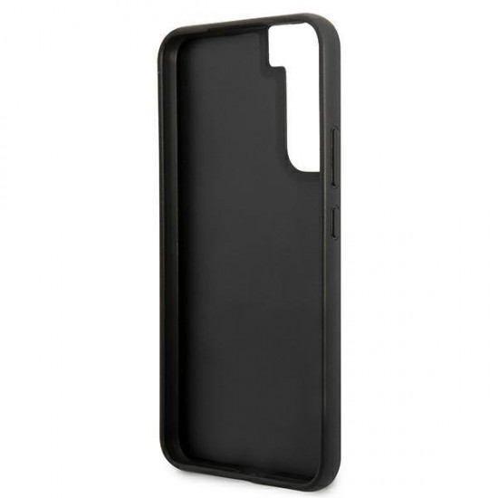 BMW Signature Logo Imprint Case for Samsung Galaxy S22+ - Black
