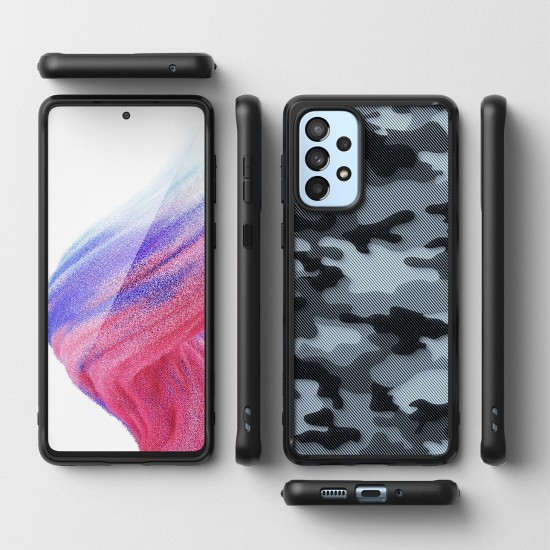 Ringke Fusion Matte TPU case with Samsung Galaxy A53 5G gel frame black ()