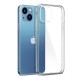 Case for iPhone 13 silicone from the 3mk Clear Case series - transparent