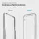 Spigen ALM Glass FC tempered glass for iPhone 13 / 13 Pro / 14 / 16e / 17e - black 2 pcs.