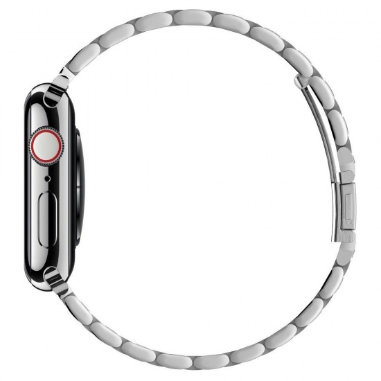 Spigen Modern Fit Band for Apple Watch 4/5/6/7/8/9/SE/Ultra (42/44/45/49 mm) - Silver