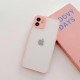 Milky Case silicone flexible translucent case for Samsung Galaxy A12 pink