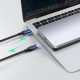 Ugreen CM300 70498 bay for 2.5'' SATA 3.0 6Gbps hard drive - gray + USB-C - USB-A cable 0.5m