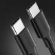 Ugreen US286 USB-C - USB-C 3A 480Mb/s cable 3m - black