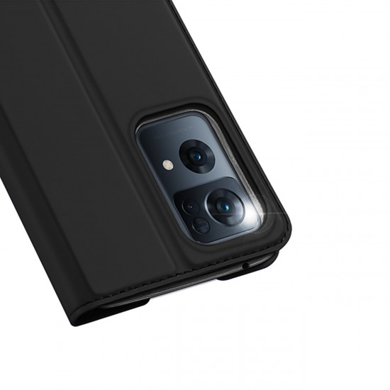 Dux Ducis Skin Pro Holster Case Cover with Flap Oppo Reno7 Pro 5G black