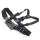 Chest Mount - Chest Harness for GoPro SJCAM Sports Cameras - Black